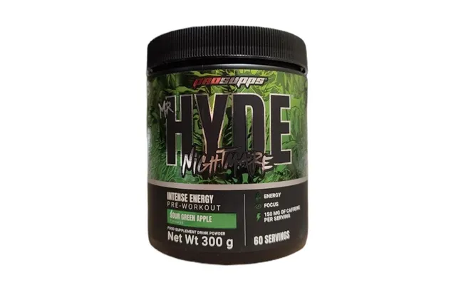 Hyde Nightmare - Surt Grønt Æble 300 G