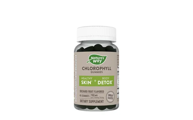 Natures Way Chlorophyll Gummies 60 Gummies - Fruit