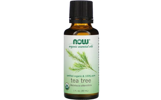 Now Foods Økologisk Tea Tree-olie 30 Ml 1 Fl. Oz.