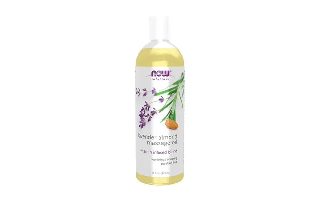 Now Lavender Almond Massage Oil 473 Ml