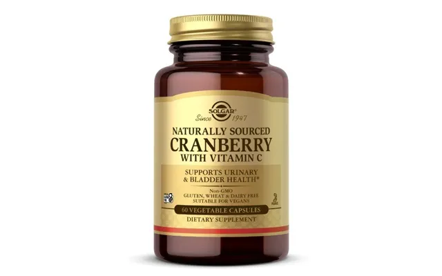Solgar Cranberry With Vitamin C 60 Caps