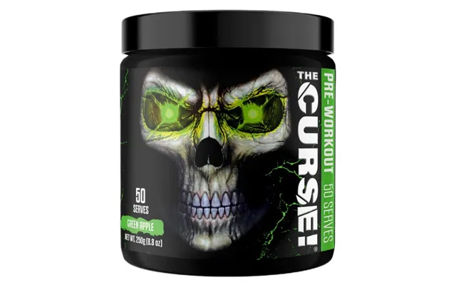 The Curse Pre-workout Eu - Grønt Æble 250 G
