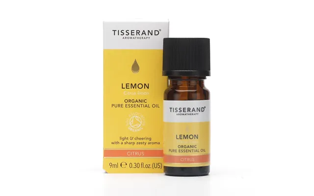 Tisserand Aromaterapi Citron Citrus Limon Økologisk 9 Ml 0,3 Fl