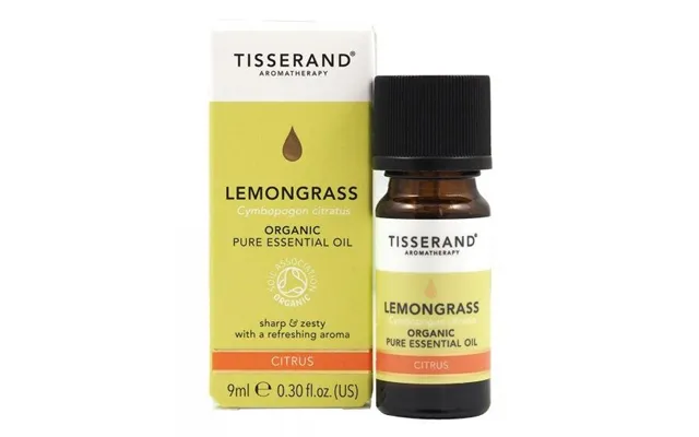 Tisserand Aromaterapi Citrongræs Cymbopogon Citratus - Økologisk 9 Ml 0,3 Fl