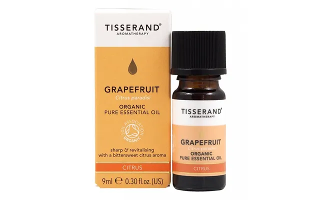 Tisserand Aromaterapi Grapefrugt Citrus Paradisi Økologisk 9 Ml 0,3 Fl