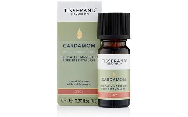 Tisserand Aromaterapi Kardemomme Elettaria Cardamomum Etisk Høstet 9 Ml 0,3 Fl