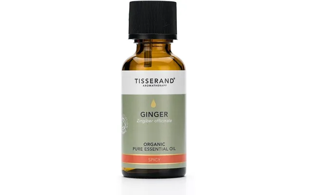 Tisserand Aromaterapi Økologisk Ingefærolie 30 Ml 1 Fl. Oz.