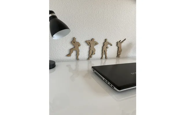 4 Stk Gamer Dance Figurer