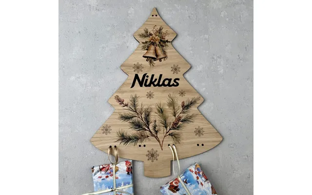 Adventskalender - Juletræ Med Gran Og Navn