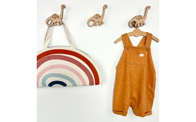 Baby Langhals Knage - Graveret Eg