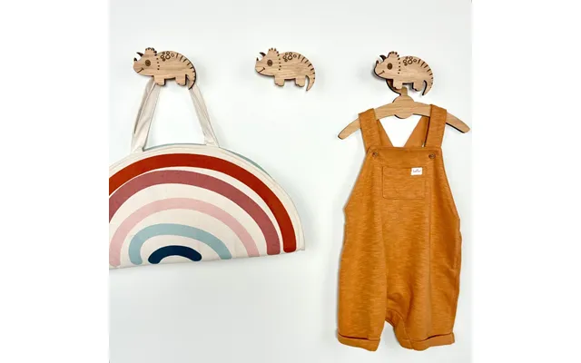 Baby Triceratops Knage - Graveret Eg