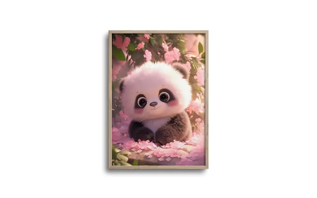 Cute Baby Panda - Plakat