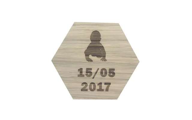 Design Plade - Kravle Med Dato