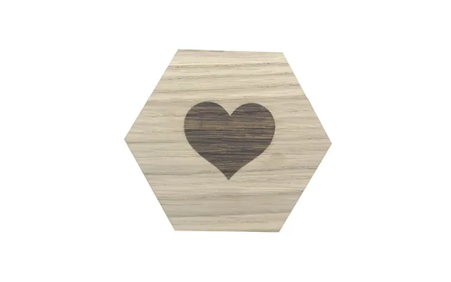 Design Plade Med Hjerte