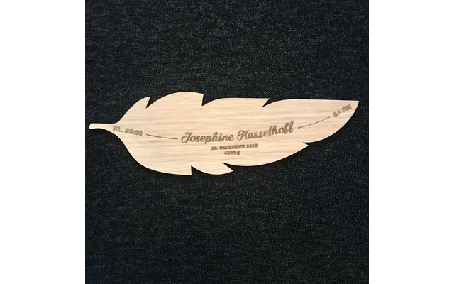 Fødselstavle - Fjer