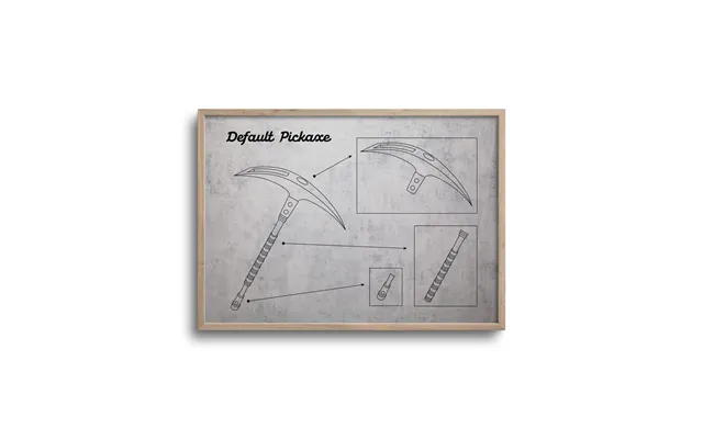 Gamer Blueprint Lys Baggrund - Default Pickaxe