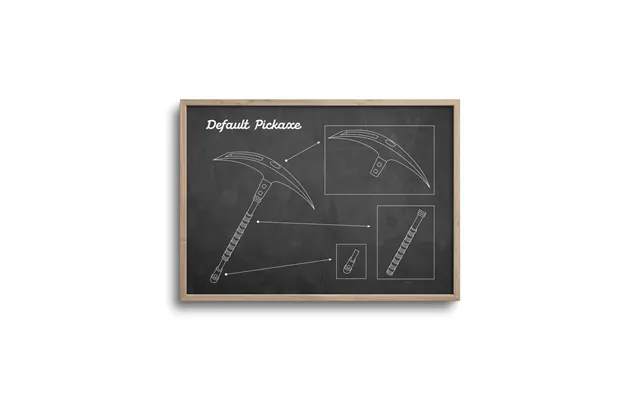 Gamer Blueprint Mørk Baggrund - Default Pickaxe