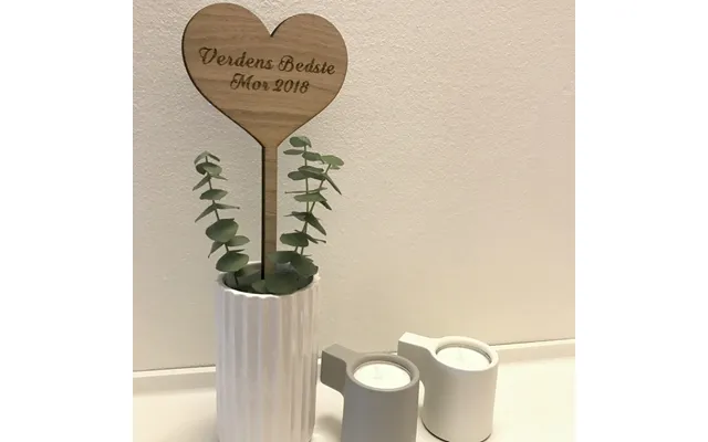 Hjerte Egetræ - 27 Cm