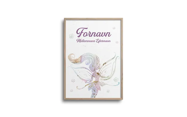 Stor Fe Med Eget Navn - Plakat