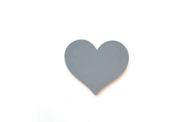 Wood Stickers, Hjerte - Farve