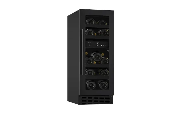 Indbygbar Vinkøleskab 30 Cm Bred - Winecave 700 30d All Black
