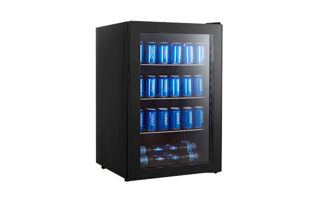 Ølkøleskab Fritstående Sort - Cavin Polar Collection Led Belysning 115