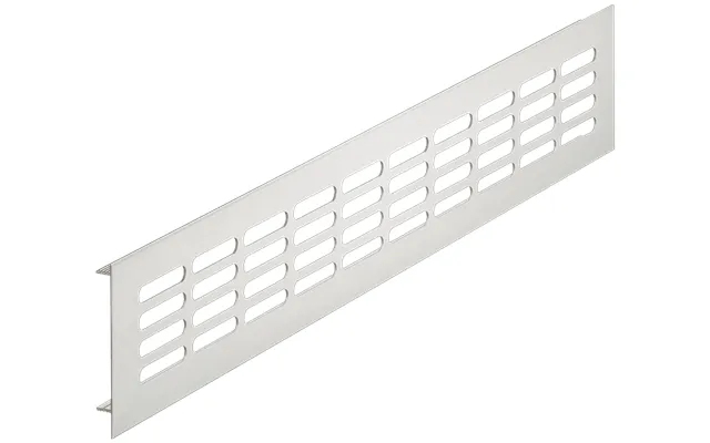 Ventilationsrist - Aluminium 400 X 60 Mm