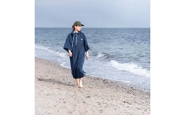 Badeponcho Skagen Til Voksne - Blå