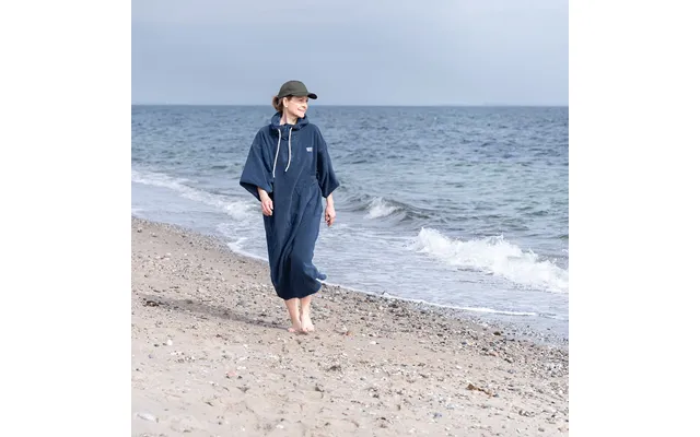 Badeponcho Skagen Til Voksne - Blå