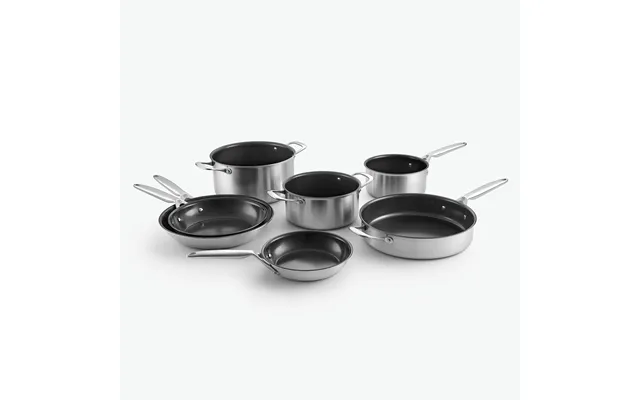 3-ply Pande & Gryde Sæt - Keramisk Chef Sæt