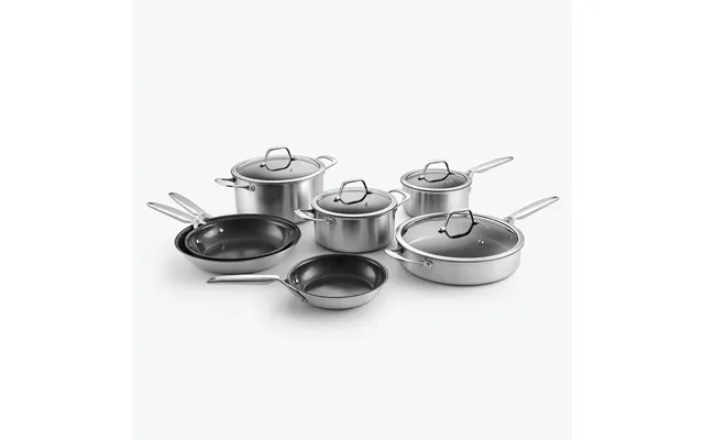 3-ply Pande & Gryde Sæt - Keramisk Chef Sæt