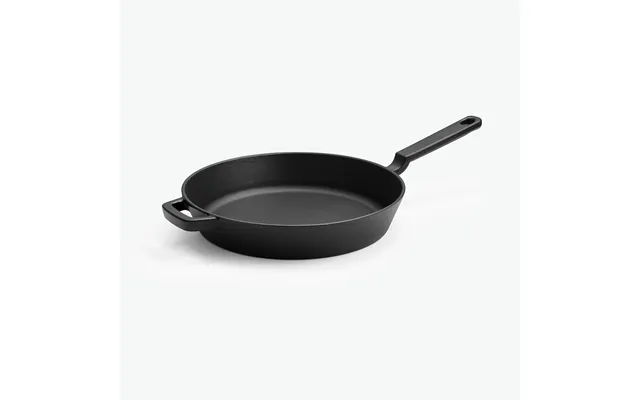 Emaljeret Støbejernspande Ø28 Cm Skifersort
