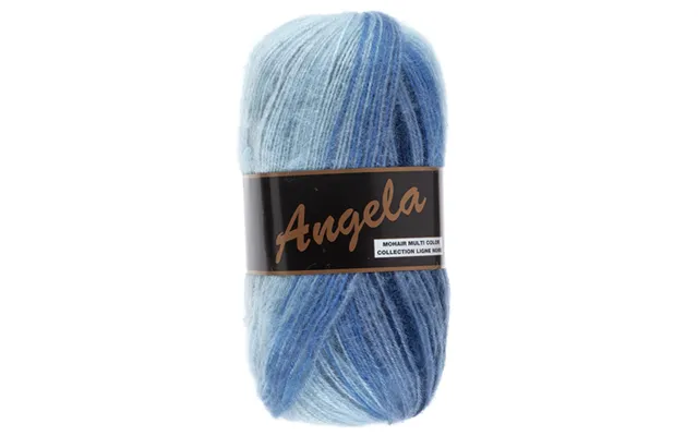 Angela Flerfarvet Garn Med Mohair Lammy Fv 409