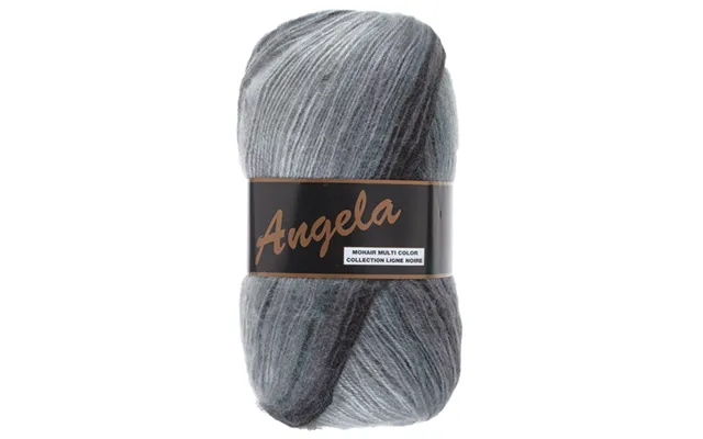 Angela Flerfarvet Garn Med Mohair Lammy Fv 412