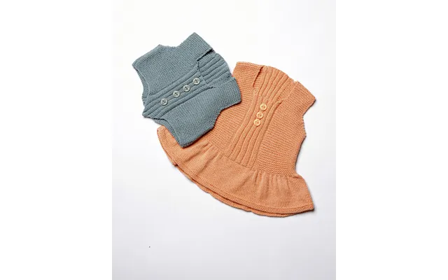 Baby No.78 Top & Vest Vest Strikkekit Str 9 12 Mdr