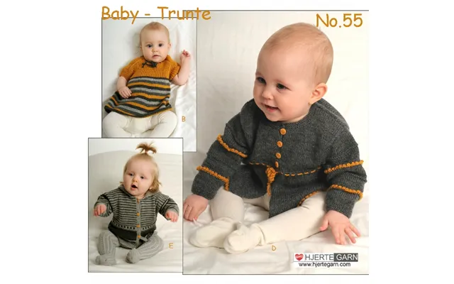 Baby Strikkeopskrift Nr 55