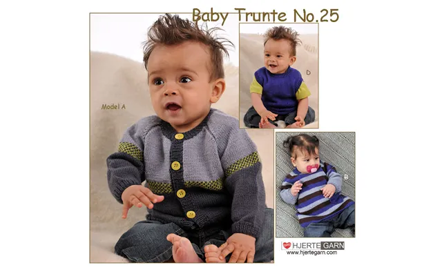Baby Strikkeopskrift Trunte No 25