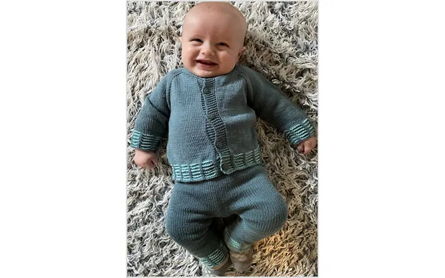 Babyopskrift Nohr 2604 Med Lana Cotton Garn Til 24 Mdr