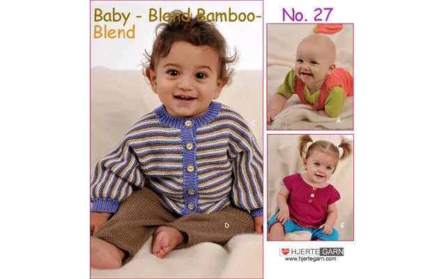 Babyopskrift Nr 27 Blend Bamboo.