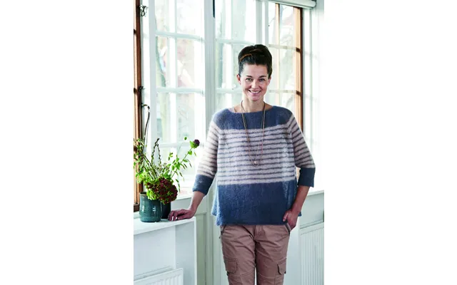 Bred Raglan M Striber Angel Garn 894165