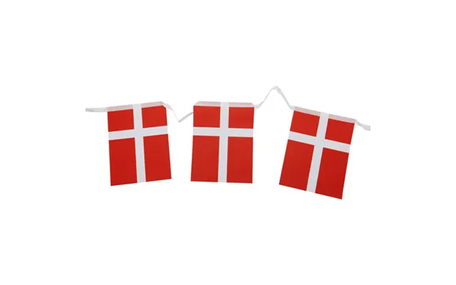 Flagguirlande Dk 8 Stk Papir - 797415