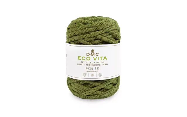 Garn Dmc Eco Vita 12 250 G Fv 83 Grøn