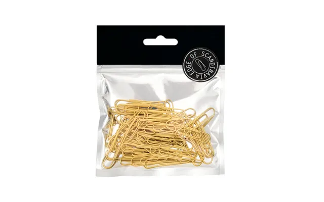 Guldclips - Papir Clips 45 Mm 50 Stk Guld 780216