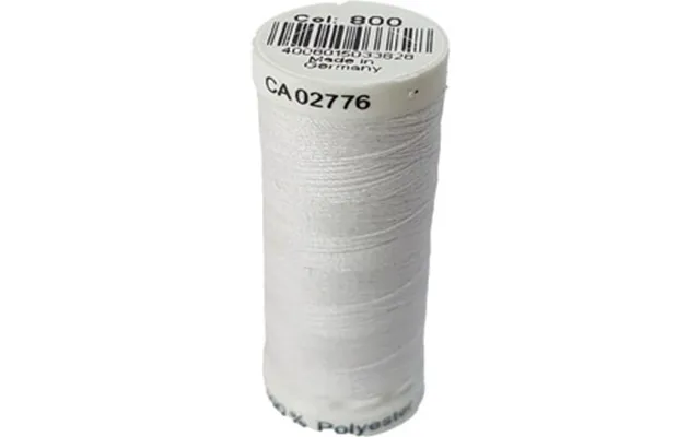 Gütermann Sytråd Polyester 800 Hvid - 200 M