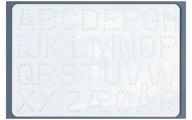 Hama Stiftplade Bogstaver