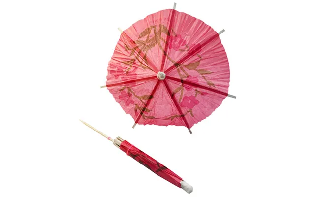 Parasoller, Papir Og Træ 6 Stk - 253058