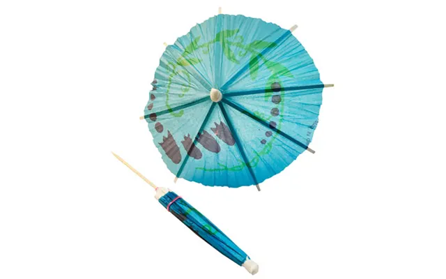 Parasoller, Papir Og Træ 6 Stk - 253059