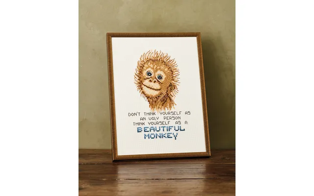 Permin Broderikit - Broderi Med Orangutang