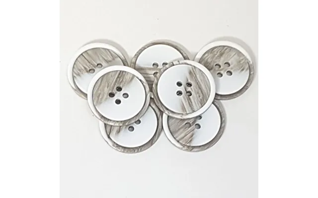 Plastknapper - 4 Huls 25 Mm