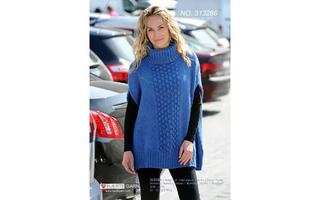 Poncho Strikkekit - 313286 S M